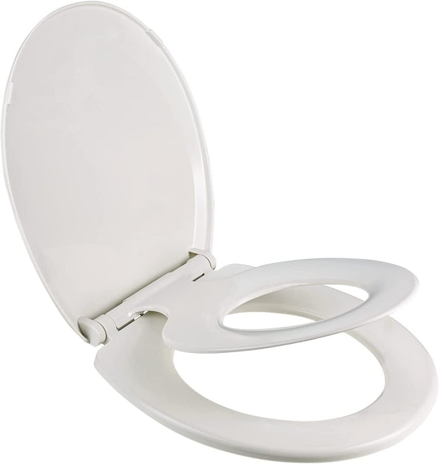 Umien 2 in 1 Potty Training Seat – Easy To Install - Very Convertible Toilet Seat, (Elongated) Updated 2022